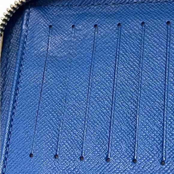 ✨💎COLLECTIBLE 💎✨LOUIS VUITTON Watercolor Zippy Organizer wallet w/COA,Dusty - Picture 7 of 12